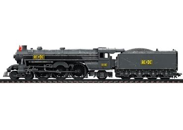 Preview: 39966 AC/DC Schlepptender-Dampflokomotive "Black Ice"