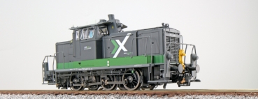 e31422 Diesellok, H0, BR V60, 362 448, schwarz-grün, AIX Ep. VI, Vorbildzustand um 2017, LokSound, Raucherzeuger, Rangierkupplung, DC/AC