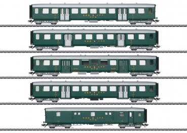 43369 Leichtstahlwagen-Set zur Ae 3/6 I