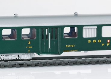 43369 Leichtstahlwagen-Set zur Ae 3/6 I
