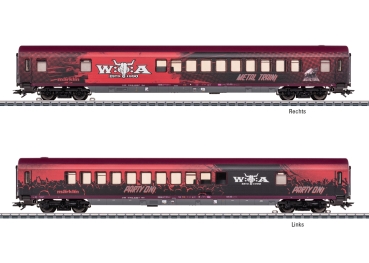 43945 Partywagen Metal Train/W:O:A