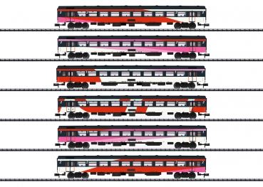 T15389 Schnellzugwagen-Set ICRm