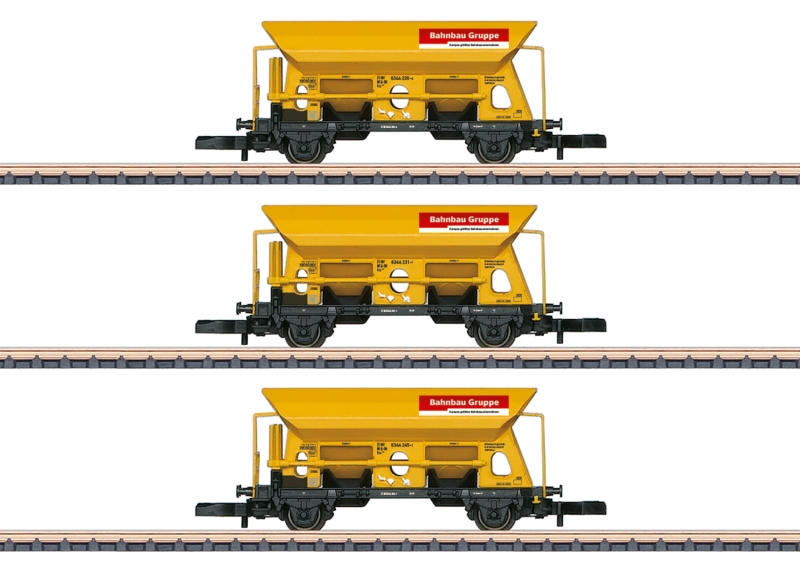 82429 Wagenset Bahnbau DBG