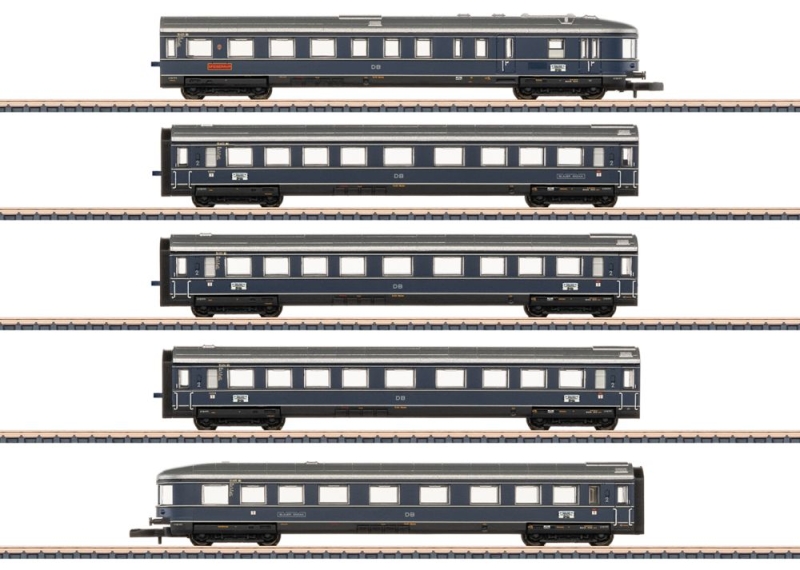 87615 Wagenset Blauer Enzian DB