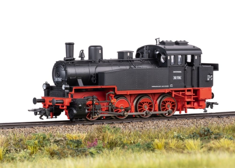 T22993 Dampflok 92 739, Meiningen