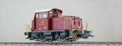 e31433 ESU 31433 Diesellok, H0, KG230, Lok 3 Bundespost, rot, Ep III, Vorbildzustand um 1967, LokSound, Raucherzeuger, Rangierkupplung, DC/AC