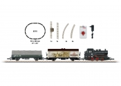 81701 Startpackung 230 Volt. Güterzug mit Gleisoval, Fahrgerät und entsprechender Stromversorgung